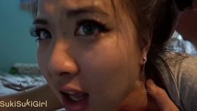 Chinese girl pleads for Andy Savage's seed, getting thoroughly drenched in sperm