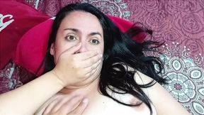 Wait, I&#039;m alone with my best friend&#039;s mom. I caught her putting away her clothes and rubbing my cock against her big ass.